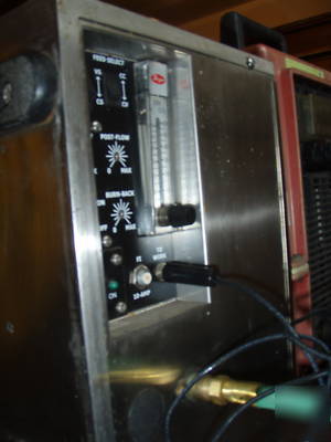 Powcon 400SS welder with oxomatic wire feeder