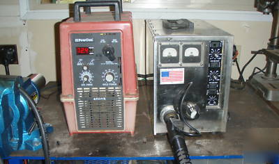 Powcon 400SS welder with oxomatic wire feeder