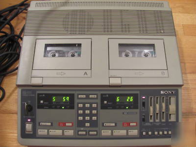 Sony bm-246 analog transcriber confer-corder