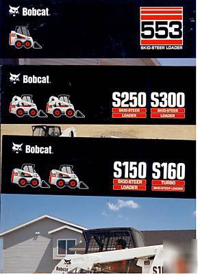 Spec sheets bobcat skid-steer loaders - s series, 553
