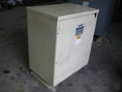 Square d transformer 112.5 kva 480/208Y/120 v 208 3 ph