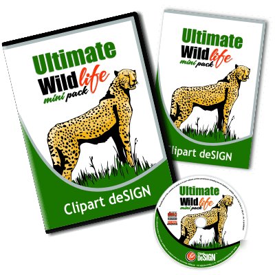 Wildlife-animal clipart-vinyl cutter clip art-vector cd