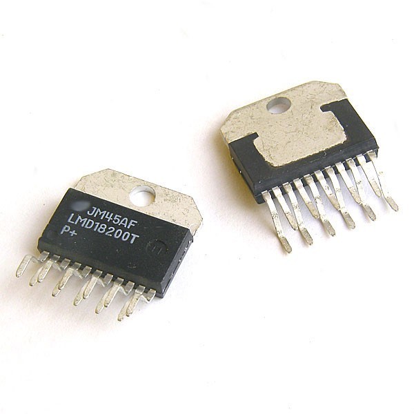 Cmos LMD18200 3A to h-bridge bipolar stepper drivers