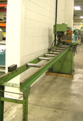 Eisele model vms iipv, semi-automatic ferrous cold saw