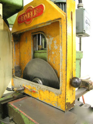 Eisele model vms iipv, semi-automatic ferrous cold saw