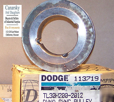 1 dodge dyna-sync pulley TL30H200-2012. 