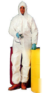 2 dupont saranex tychem sl chemical protection suits