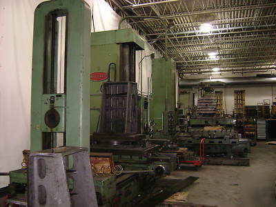 Bullard horizontal boring mill, model 75, year: 1955