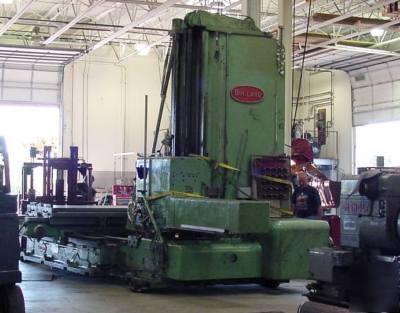 Bullard horizontal boring mill, model 75, year: 1955