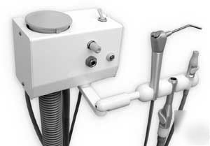 Dentist dental vacuum drain syringe water system pole