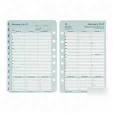 Franklin covey FCC191-10:original wkly planning pgs. 09