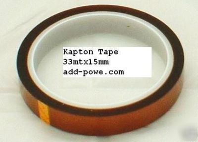Kapton polyimide tape 15MMX33MT-kt-15