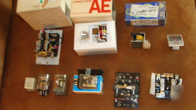 Lot-10 misc relays ham radio guardian ae potter brumfe 