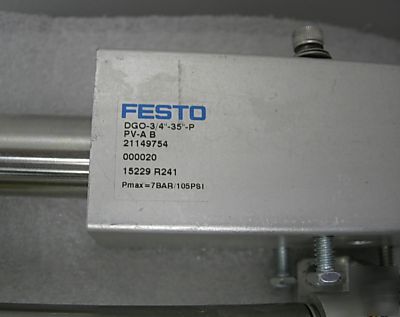 Lot of 12 festo rodless linear drive cylinders dgo