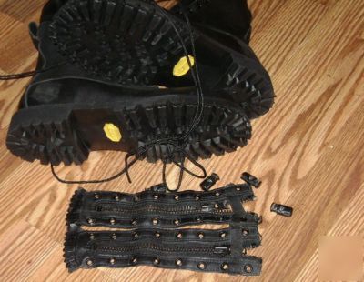 Mens fire pro warrington leather boots size 10 e