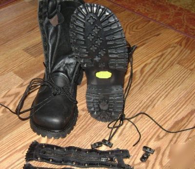 Mens fire pro warrington leather boots size 10 e