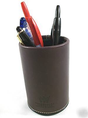 Mulholland brothers AL2011 longbound pencil cup red