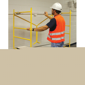 Vented white v rib hard hat 