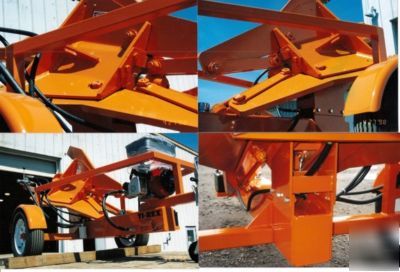 Wheel crusher / tire cutter