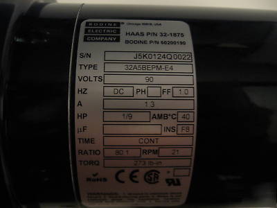 Haas Motor Brushes - Set Of 2 - For Shuttle / Tool Changer Motor PN# 32-1875 / 93-2597