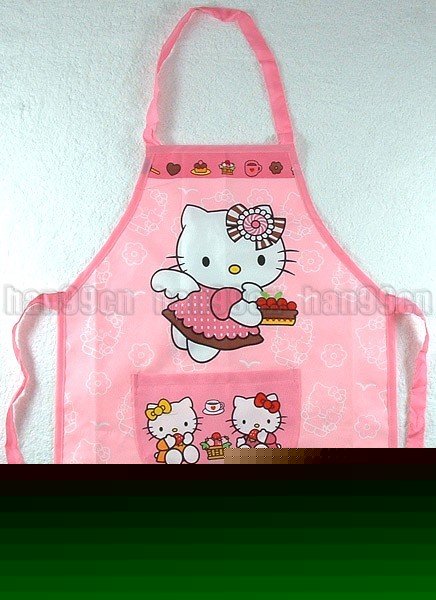 Hello kitty apron & sleeve protectors for kids K82R