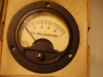 Lot of panel meters - simpson ua | sun 0-1MA & oxygen