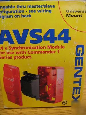 New gentex AVS44 24V synchronization module commander 1 