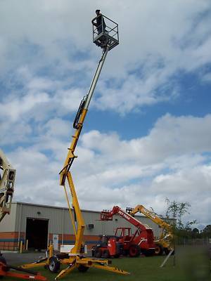 Nifty TM34T telescopic boom lift,40',free ship to 48