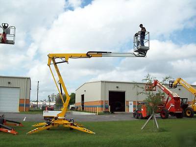 Nifty TM34T telescopic boom lift,40',free ship to 48