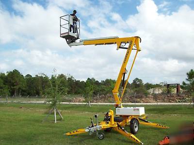 Nifty TM34T telescopic boom lift,40',free ship to 48