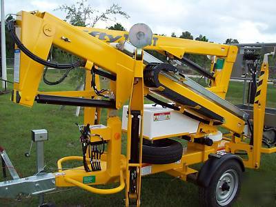 Nifty TM34T telescopic boom lift,40',free ship to 48