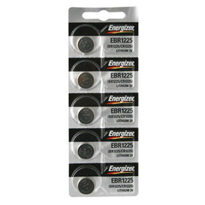 5PK energizer ECR1225 coin cell lithium battery CR1225