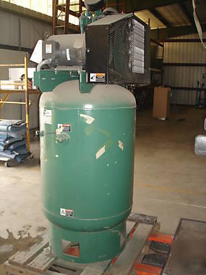 Air compressor champion 10 hp 120 gallon vertical tank 