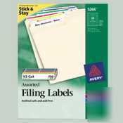 Avery-dennison purple laser file folder labels |1