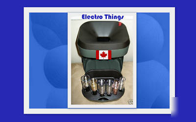Coin,sorter,counter,motorized,canadian,$2,$1-25-10-5-1