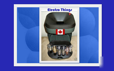 Coin,sorter,counter,motorized,canadian,$2,$1-25-10-5-1