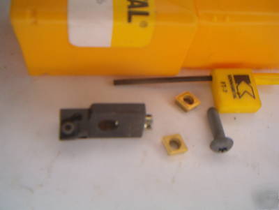 Kennametal boring bar cartridge head w/carbide inserts