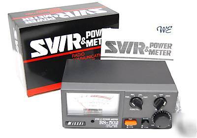 New nissei rs-502 hf/v/u 1.8-525 swr/power 200W mfj-874