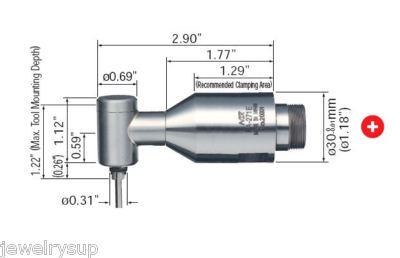 Nsk e 3000 series 90 angle spindle ra-271E