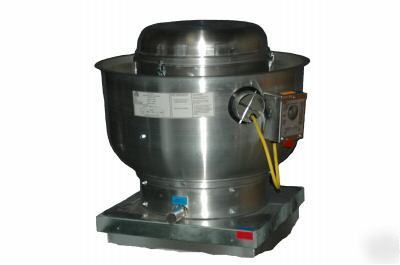 Restaurant upblast exhaust fan ventilator 1000 cfm 1 ph