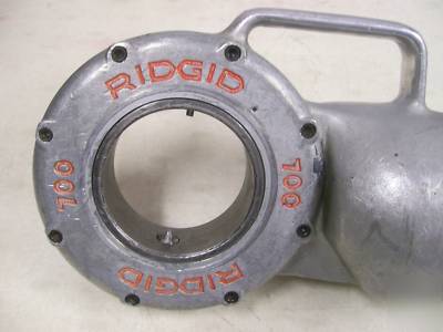 Ridgid 700 pipe threader & 6 dies