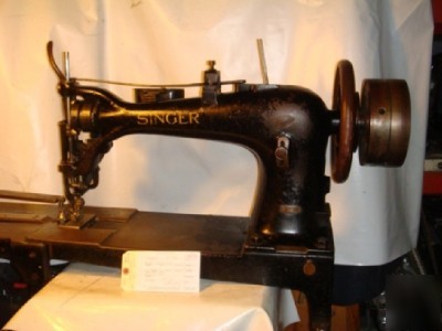 Singer 7 - 40 for stitching buff wheels sewing machine