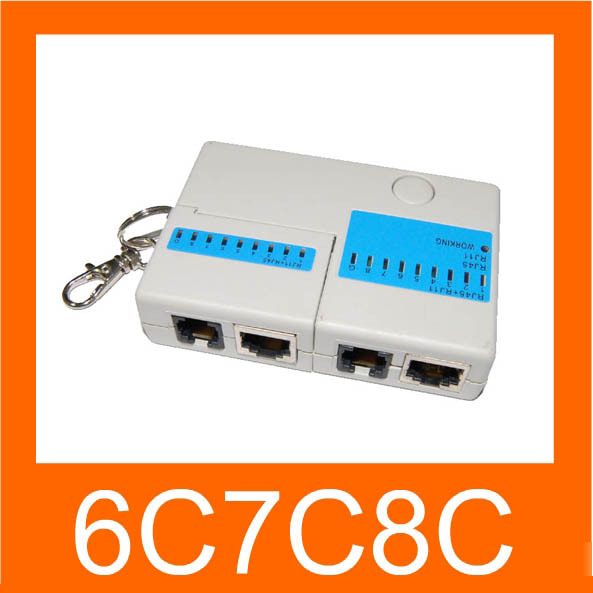 Super mini network cable wire CAT5 RJ11 RJ45 tester