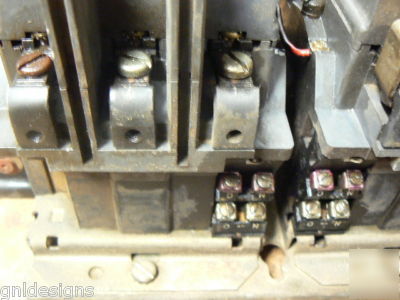 Westinghouse reversing contactor motor starter size 3 