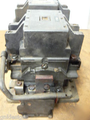 Westinghouse reversing contactor motor starter size 3 