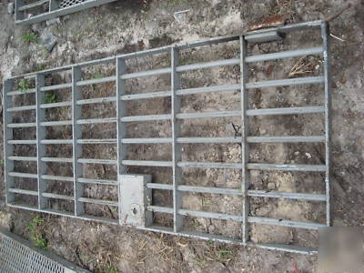 Steel security jail doors