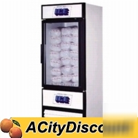 Used true 26 cu.ft ice bag display merchandiser freezer