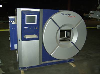 Woodeye optimizing system, paul crosscut saws , scanner