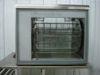 Alto shaam rotisserie hot food warmer merchandiser gdr