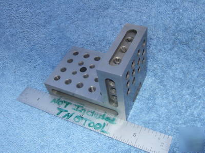 Angle plate toolmaker machinist hardened ground #10/32